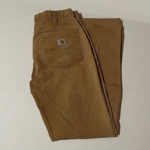 Carhartt relaxed fit khaki pants